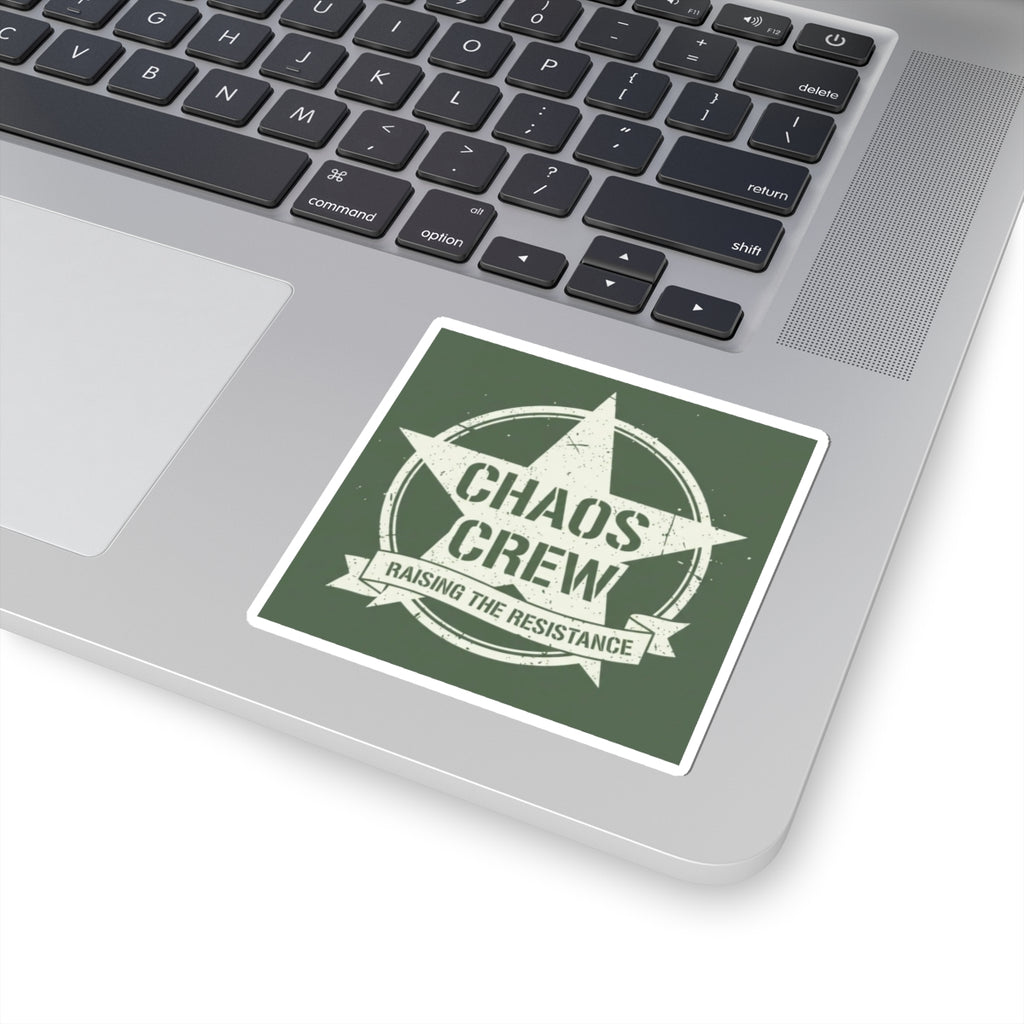 Chaos Crew | "Raising the Resistance" Die-Cut Vinyl Sticker